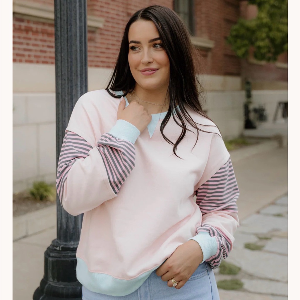 Color Block Sweatshirt  Brand New Boutique Brand Indie  Co